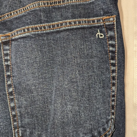 Rag & Bone Jeans "Casey High-Rise Ankle Flare" Dark Wash size 33